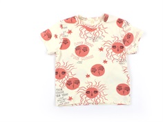 Mini Rodini t-shirt pink moon and sun